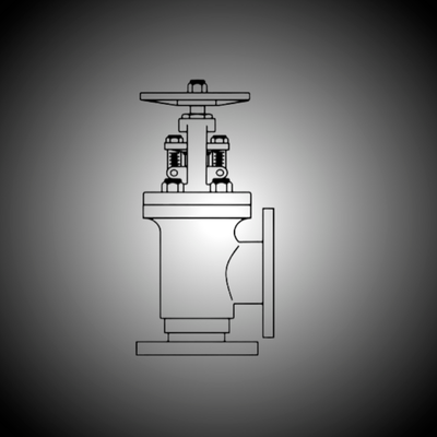 Bronze angle globe valves for marine shipboard systems